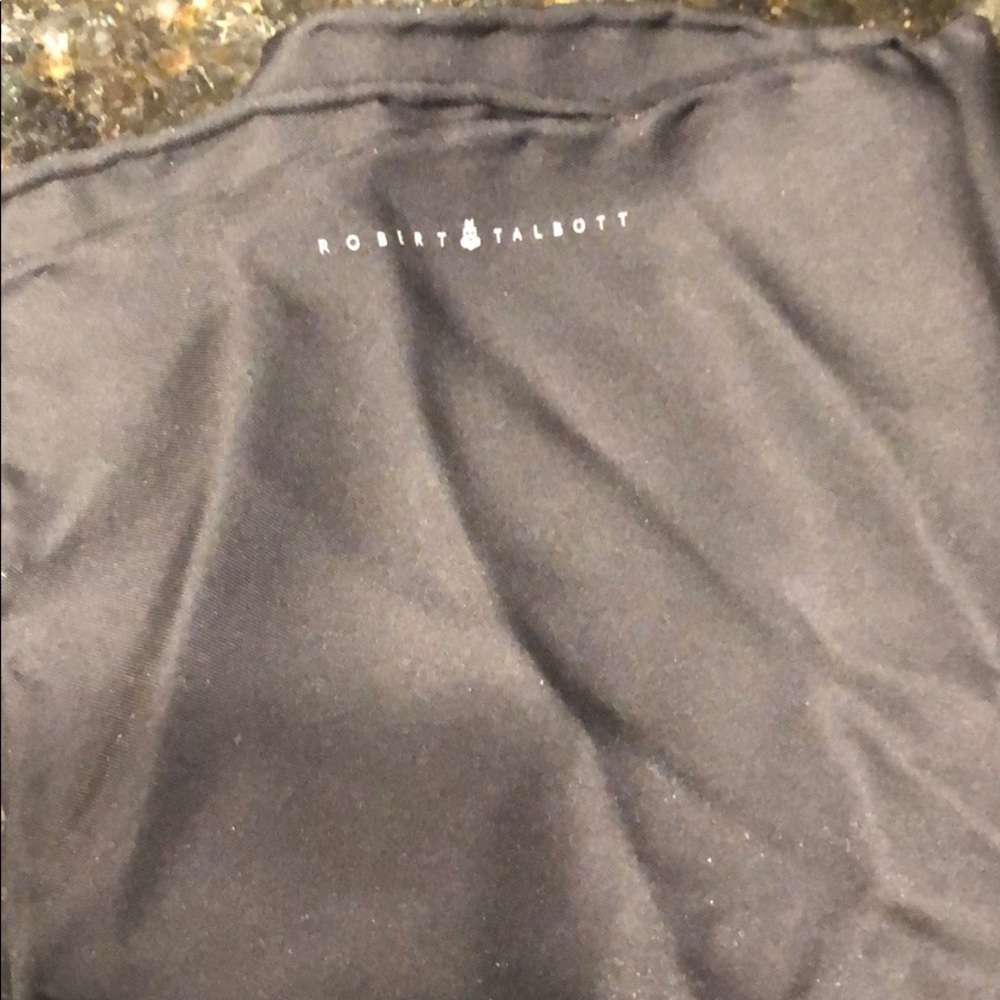 Solid Black Pocket Square - image 3